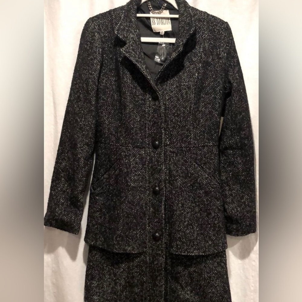 BB Dakota. Beautiful tweed coat. SIZE M💝